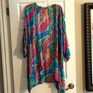 Open shawl type cover up